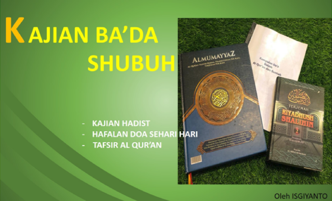 Kajian Ba'da Sholat Shubuh